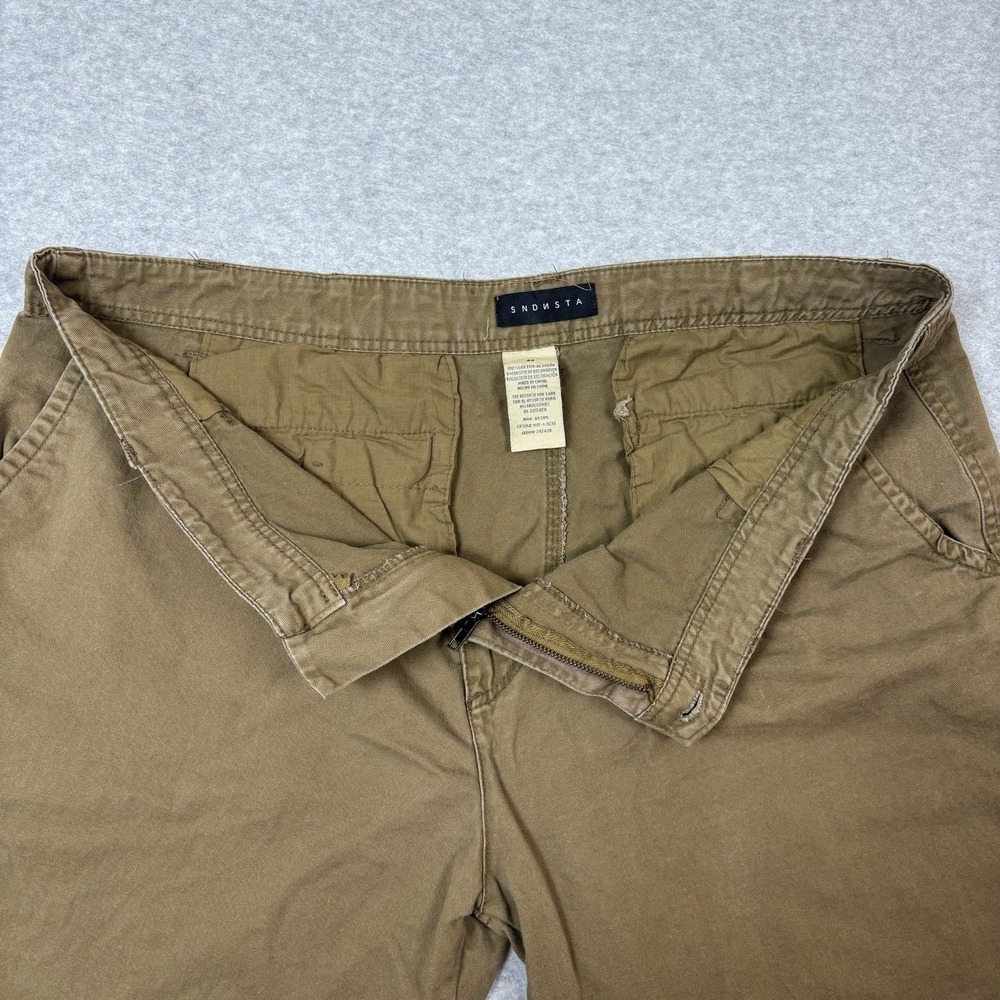 SNDNSTA Mens 42 Chino Shorts Brown Cotton Utility Gorpcore Outdoor Cargo 742478 - Picture 10 of 10